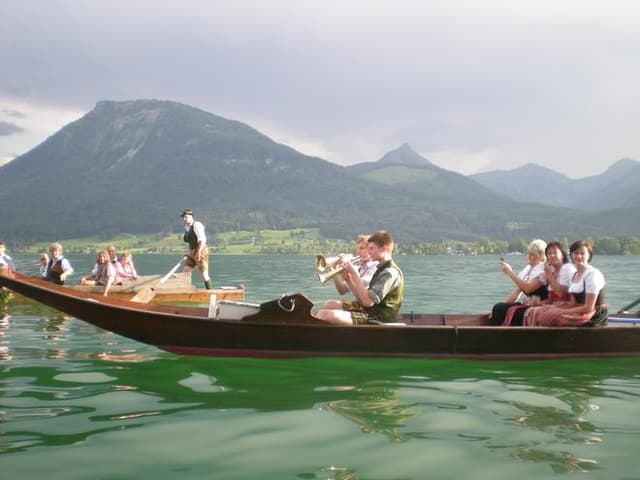 Traunerlfahren am Wolfgangsee