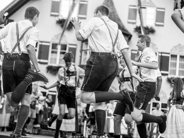 Trachtenverein D'Stoaklüftla on Tour