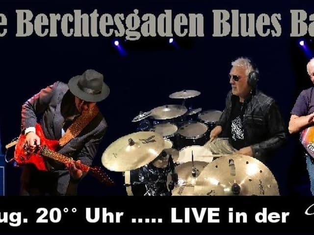 BERCHTESGADEN BLUES BAND, Live in der Gustobox