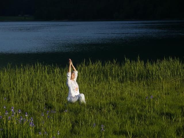 Yoga am Hintersee