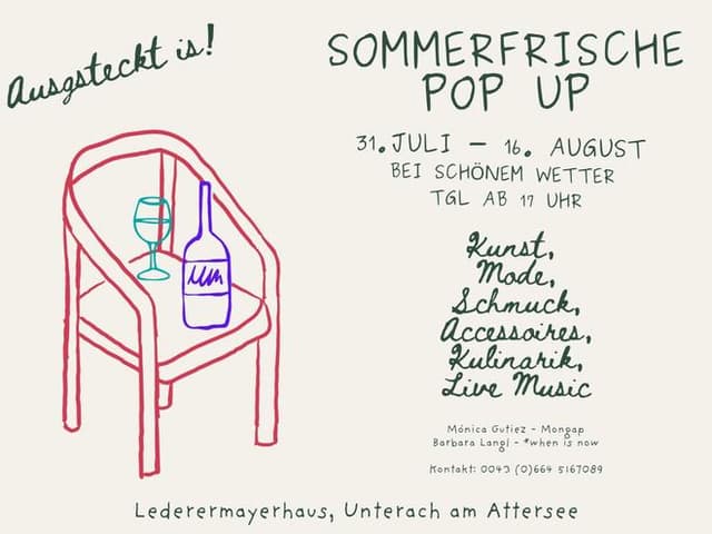 Sommerfrische POP UP