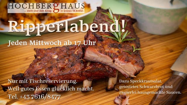 Ripperlabend im Hochberghaus