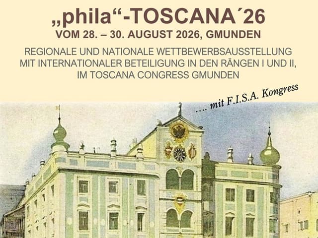 phila-Toscana Briefmarken-Wettbewerbsausstellung